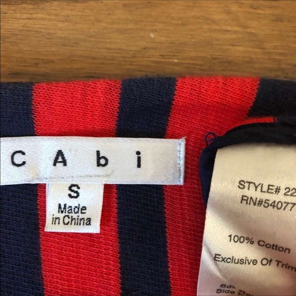 CAbi Au Revoir Yacht Club Nautical Blazer Jacket - Picture 5 of 7